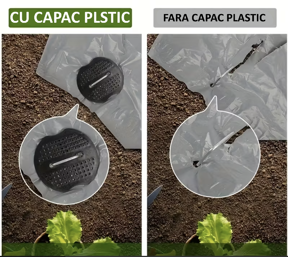 avanatajul folosirii scoabelor cu roze pentru agrotextil